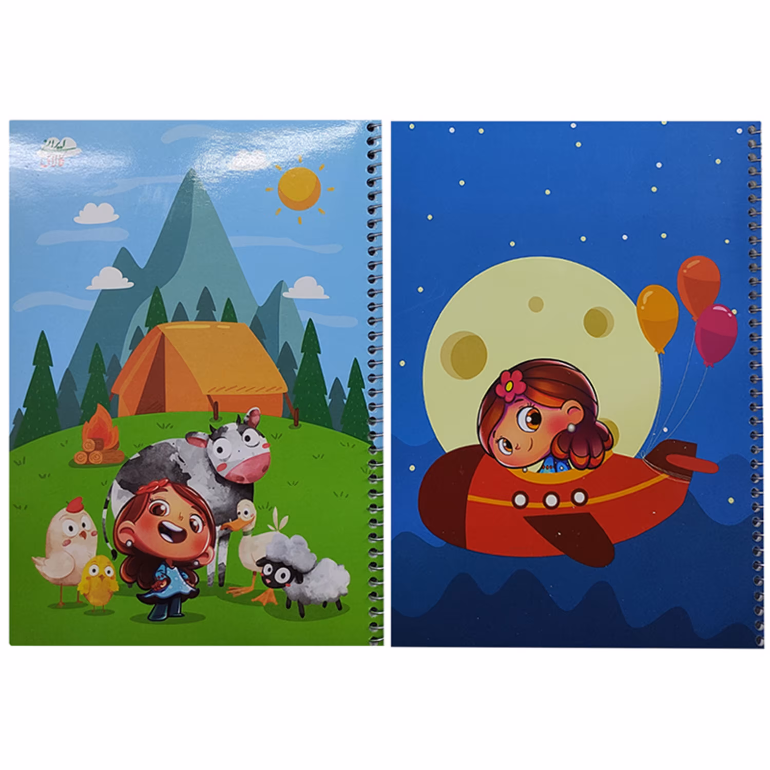 دفتر 50 برگ نقاشی سیمی