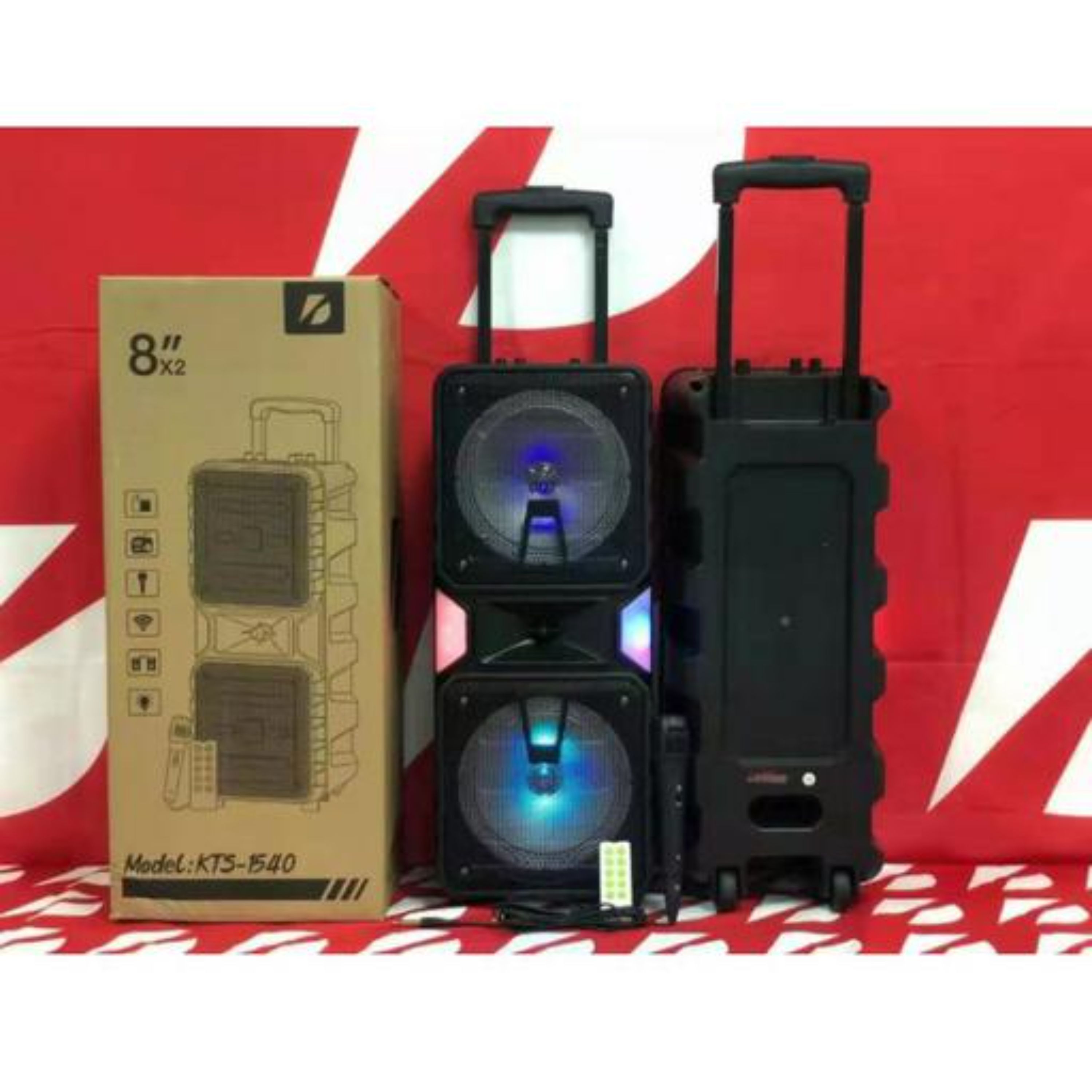 اسپیکر شارژی مدل kts 1540