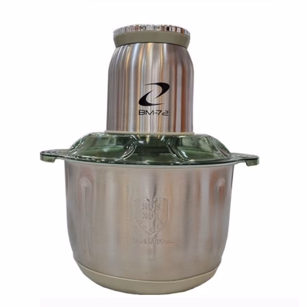 غذاساز و خردکن برقی 4 لیتری کاسه استیل bm72