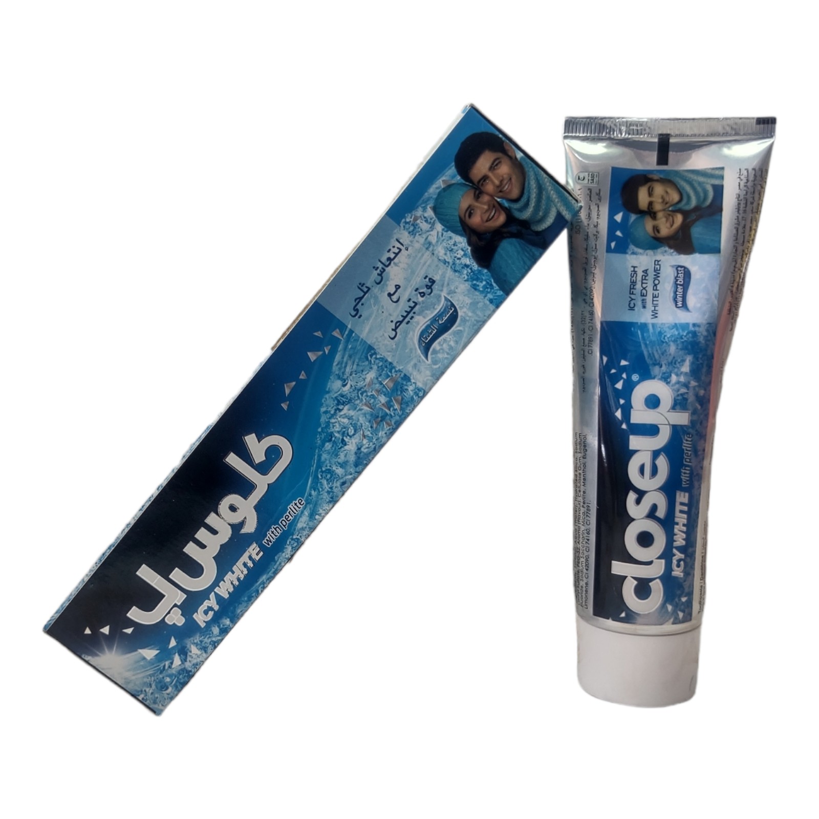 خمیر دندان کلوزآپ closeupمدل ICY WHITE حجم 75 میل ساخت مصر