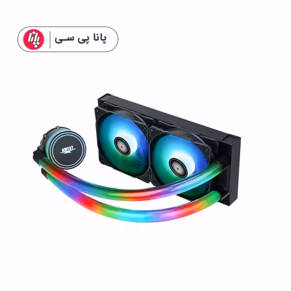 فن پردازنده اوست مدل AWEST GT-AV240 ARGB به همراه براکت 1700