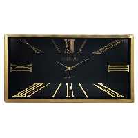 ساعت دیواری آرتمیس مدل 2027 گلد(طلایی) صفحه مشکی
