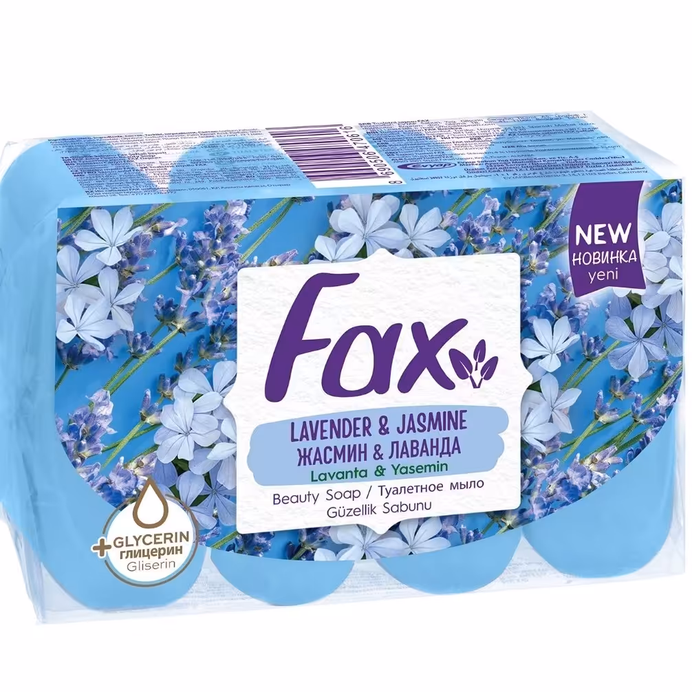 صابون صورت Fax فکس اسطوخودوس و یاس 70 گرم 4 تایی

