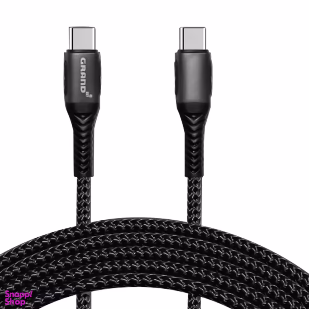 کابل تبدیل Type-C به Type-C گرند مدل GK-22 طول 1 متر