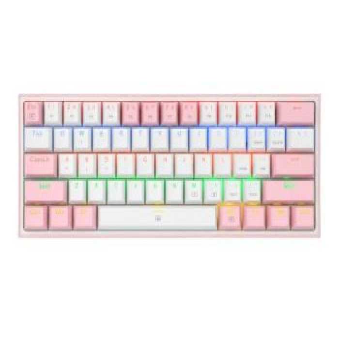 کیبورد مکانیکی ردراگون مدل Redragon Fizz K617R RGB سوئیچ آبی