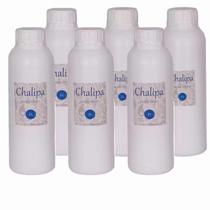 رزین اپوکسی چلیپا مدل RHR005 حجم 6000 میلی لیتر به همراه هاردنر
