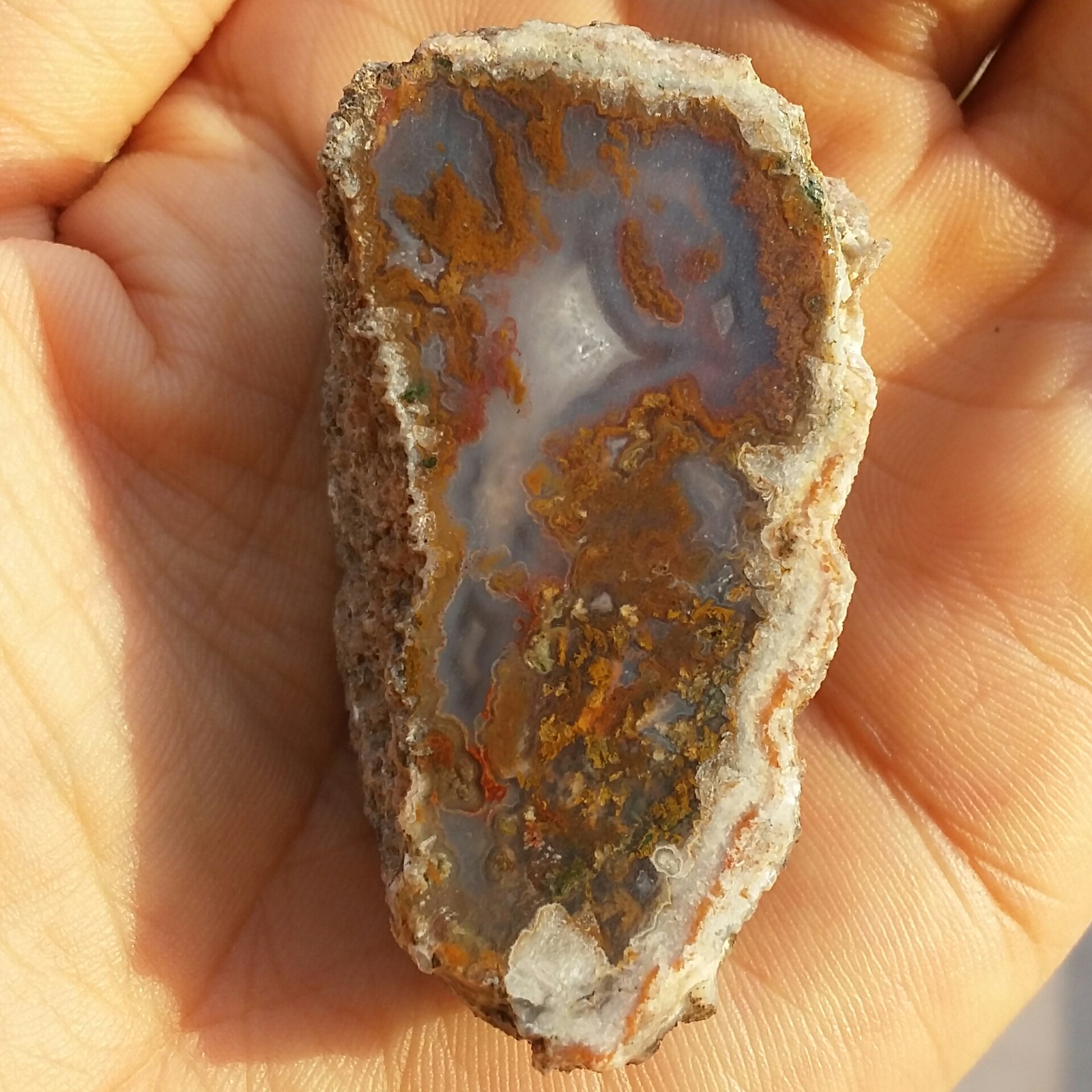 اسلایس سنگ راف عقیق منظره 7رنگ بینظیر محشر 100 در 100 طبیعی شاهکار خلقت
نمونه ای تکرار نشدنی خاص