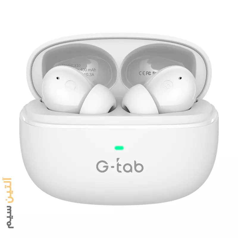 هندزفری بی سیم سفید HEADSET G-TAB X10
