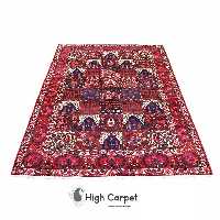 فرش دستبافت عشایری بختیار خشتی اجری رنگ کد 0656