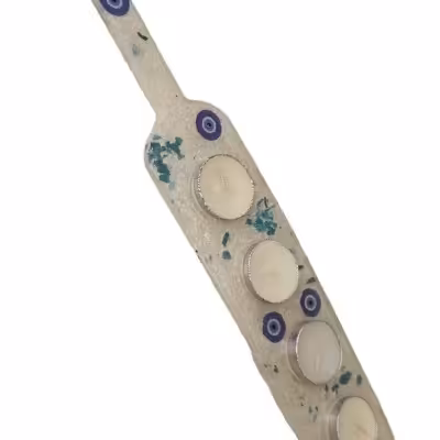 چشم نظر جاشمع وارمر دستساز رزینی