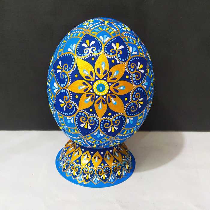 تخم شترمرغ تزیینی