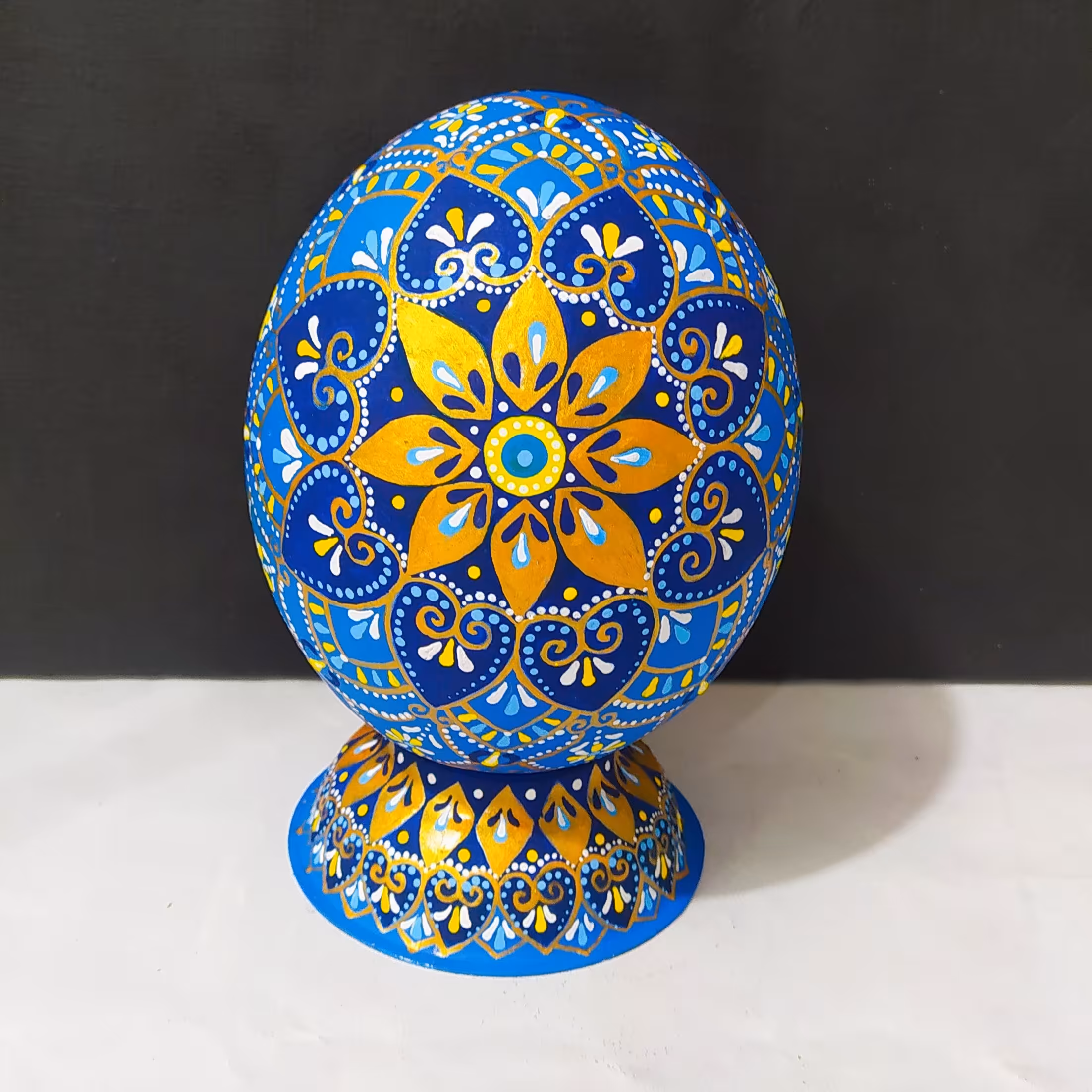 تخم شترمرغ تزیینی