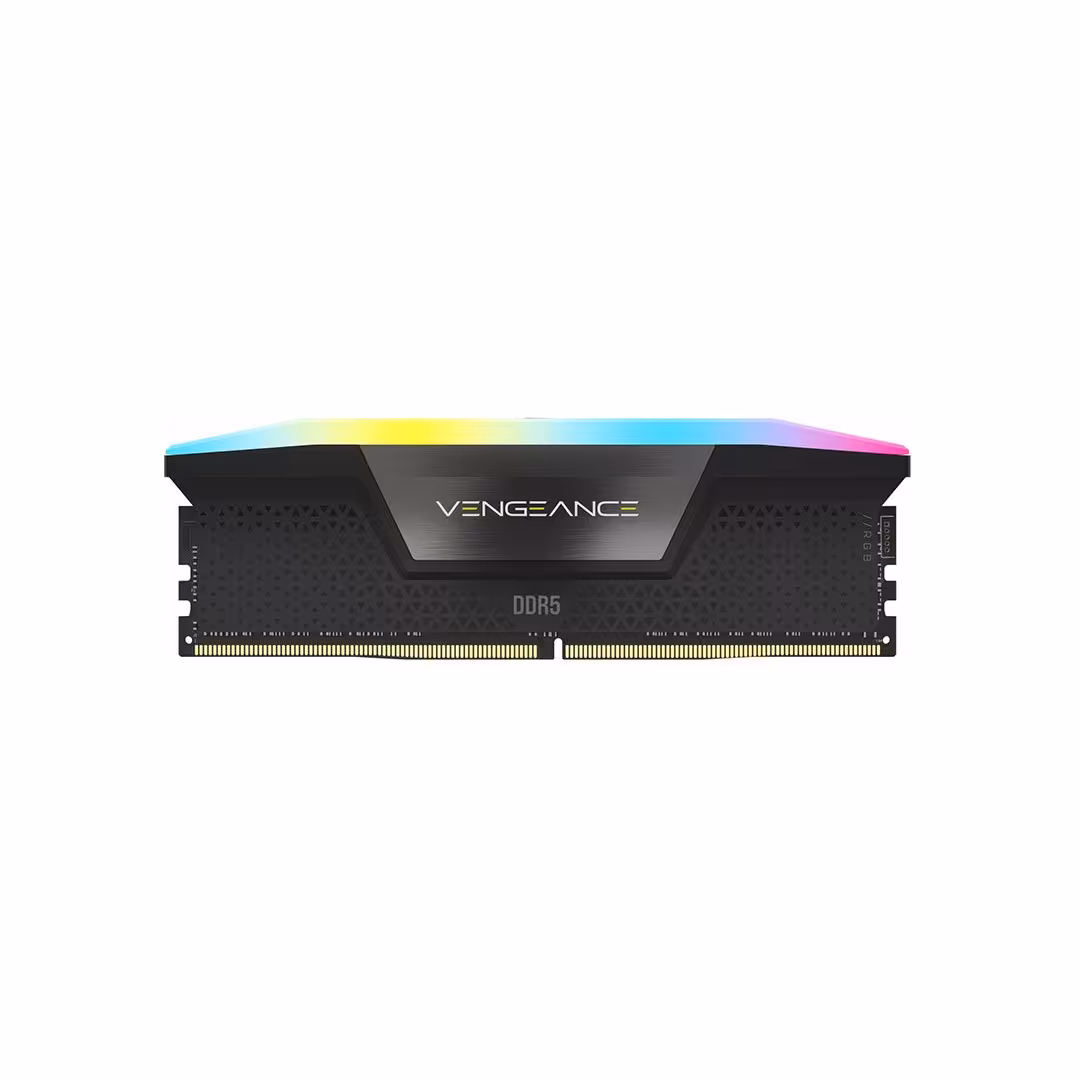 Corsair Vengeance RGB 32GB (2x16GB) Black 6600MHz DDR5 CL38 | آبتین مال 13 فروردین 1404