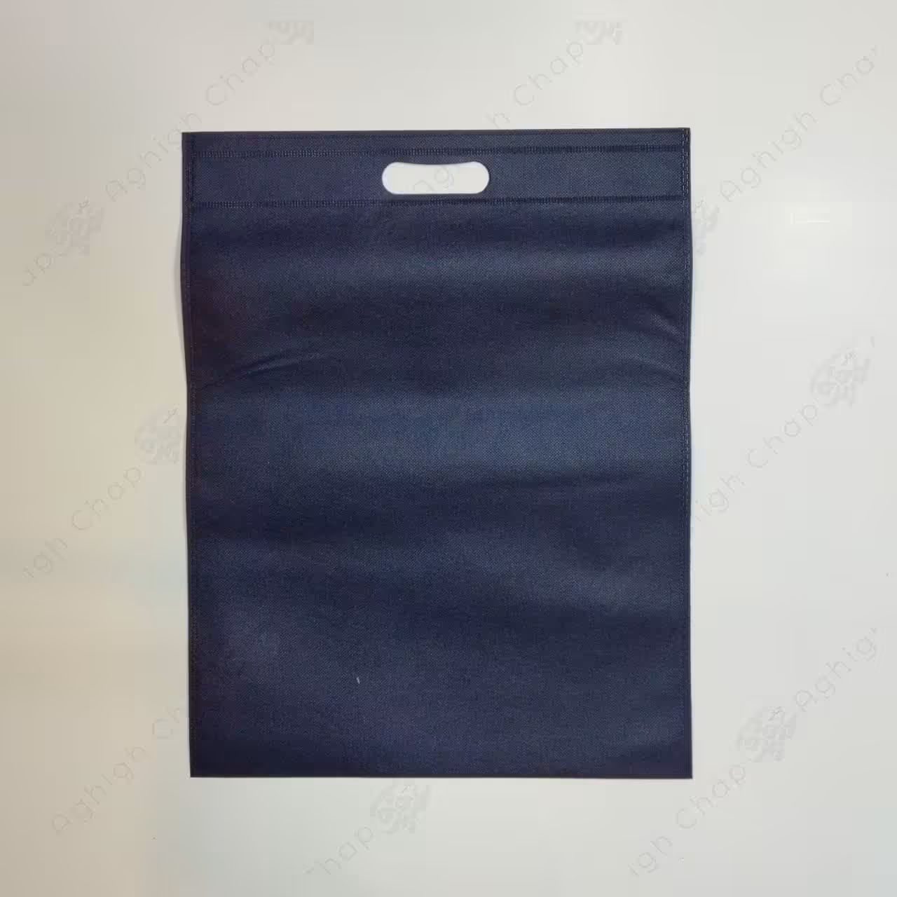 ساک پارچه ای دسته موزی سایز 35 در 45 رنگ سرمه ای بسته 100 عددی