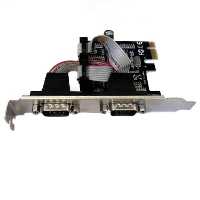 کارت RS232 سریال 2 پورت PCI Express موس چیپ(MOSCHIP)