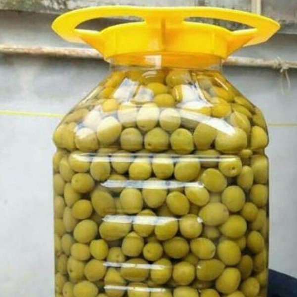 زیتون با هسته خوش طعم 7 کیلویی 