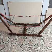 گهواره چوبی. مناسب برای نوزادان. چوب روسی 