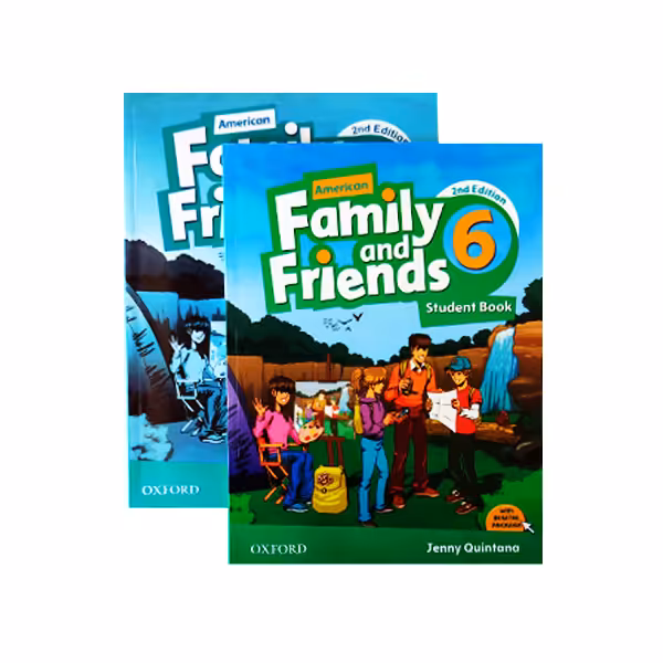 کتاب امریکن فمیلی اند فرندز 6 ویرایش دوم سایز بزرگ (رحلی) | American Family and Friends 6 2nd Edition | خرید کتاب زبان | خرید لوازم التحریر | چی کتاب | بالاترین تخفیف و ارسال رایگان