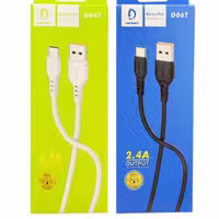 کابل شارژر TYPE-C مدل DENMEN D06T