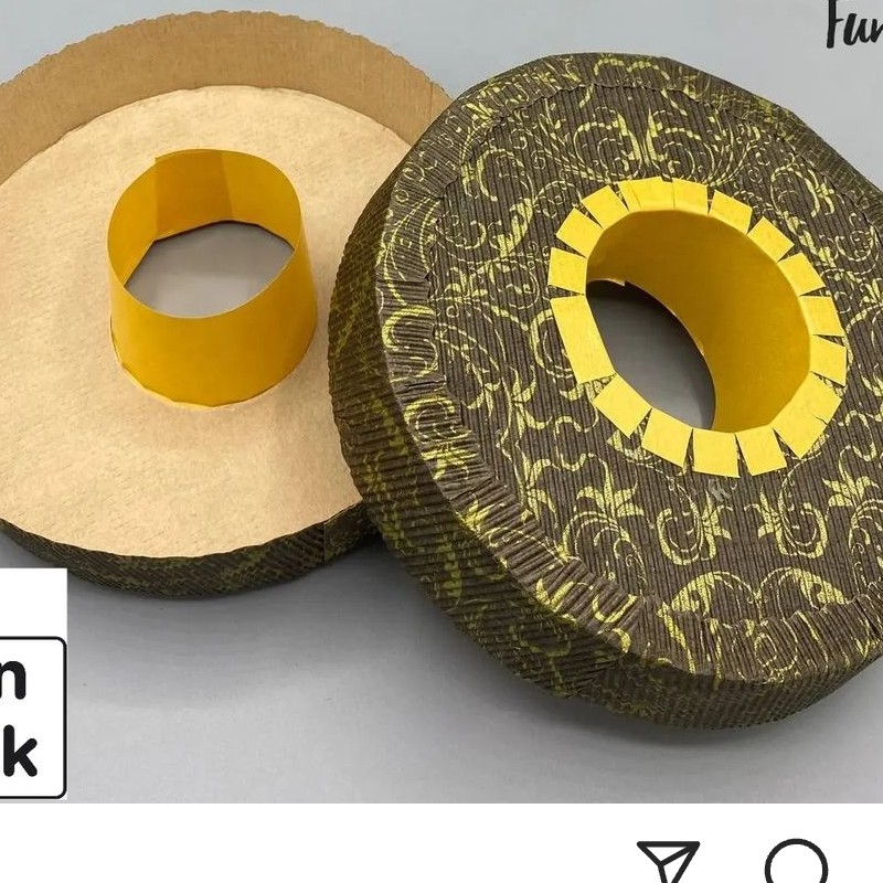 قالب کیک شیفون دار کاغذی