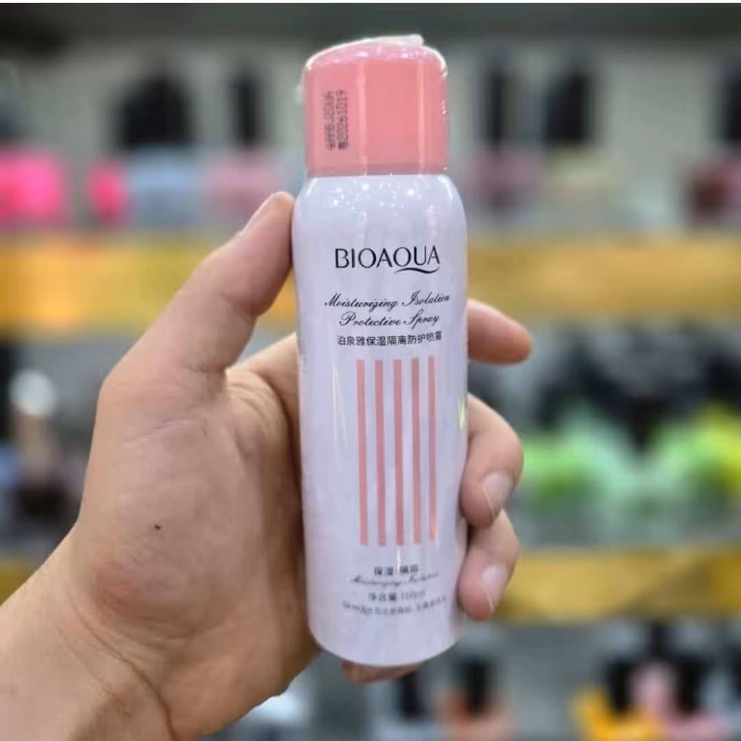 اسپری روشن کننده و ضد آفتاب بیواکوا  150 میلی لیتر BIOAQUA
