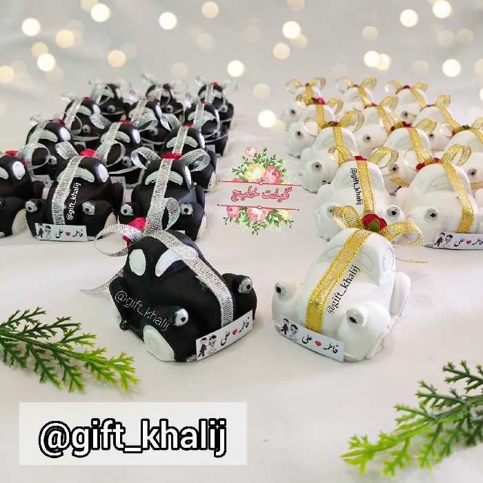پک 10 عددی گیفت ماشین عروس و داماد