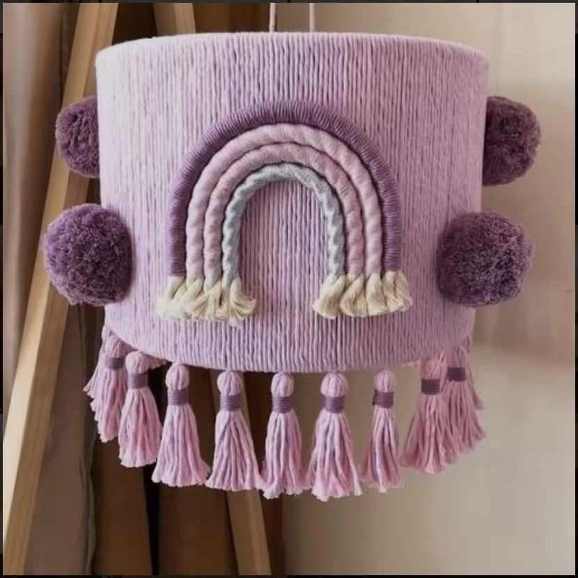 لوسترنوزادسیسمونی اتاق کودک مدل رنگین کمانی