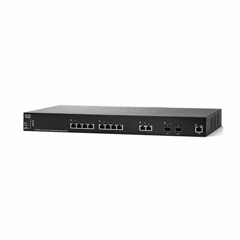 سوئیچ 12 پورت سیسکو SMB مدل SG350XG-2F10