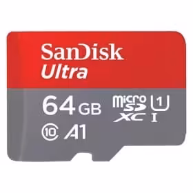 کارت حافظه سن دیسک Ultra مدل microSDXC UHS-I با ظرفیت 64 گیگابایت   گارانتی مادام العمر