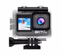 خرید و قیمت دوربین ورزشی action camera touch screen 6k