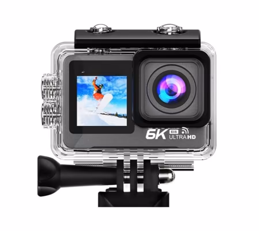 خرید و قیمت دوربین ورزشی action camera touch screen 6k