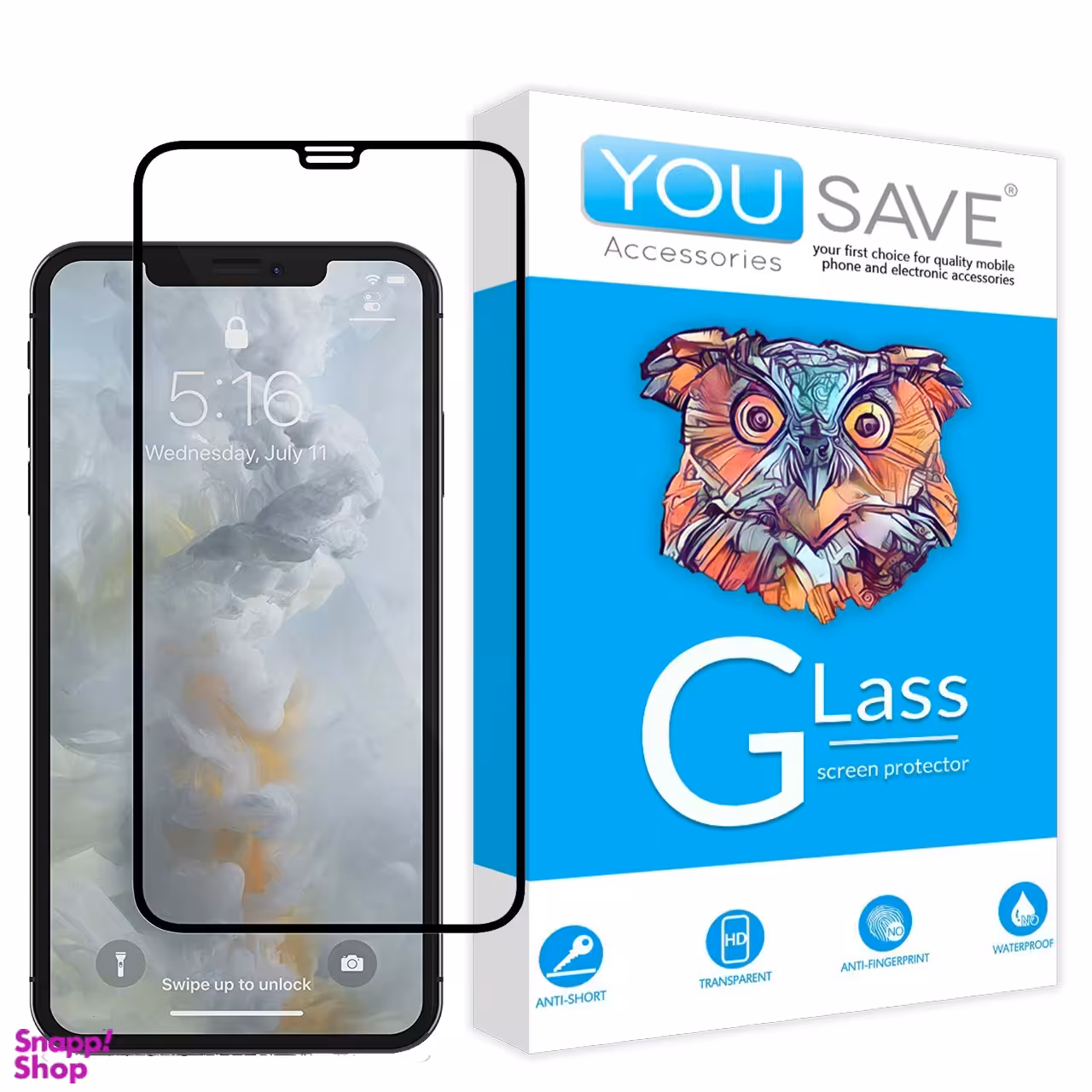 گلس سرامیکی مناسب موبایل اپل iPhone 11 اپل (Apple)