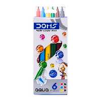 ماژیک  نقاشی دامس بسته 6 رنگ