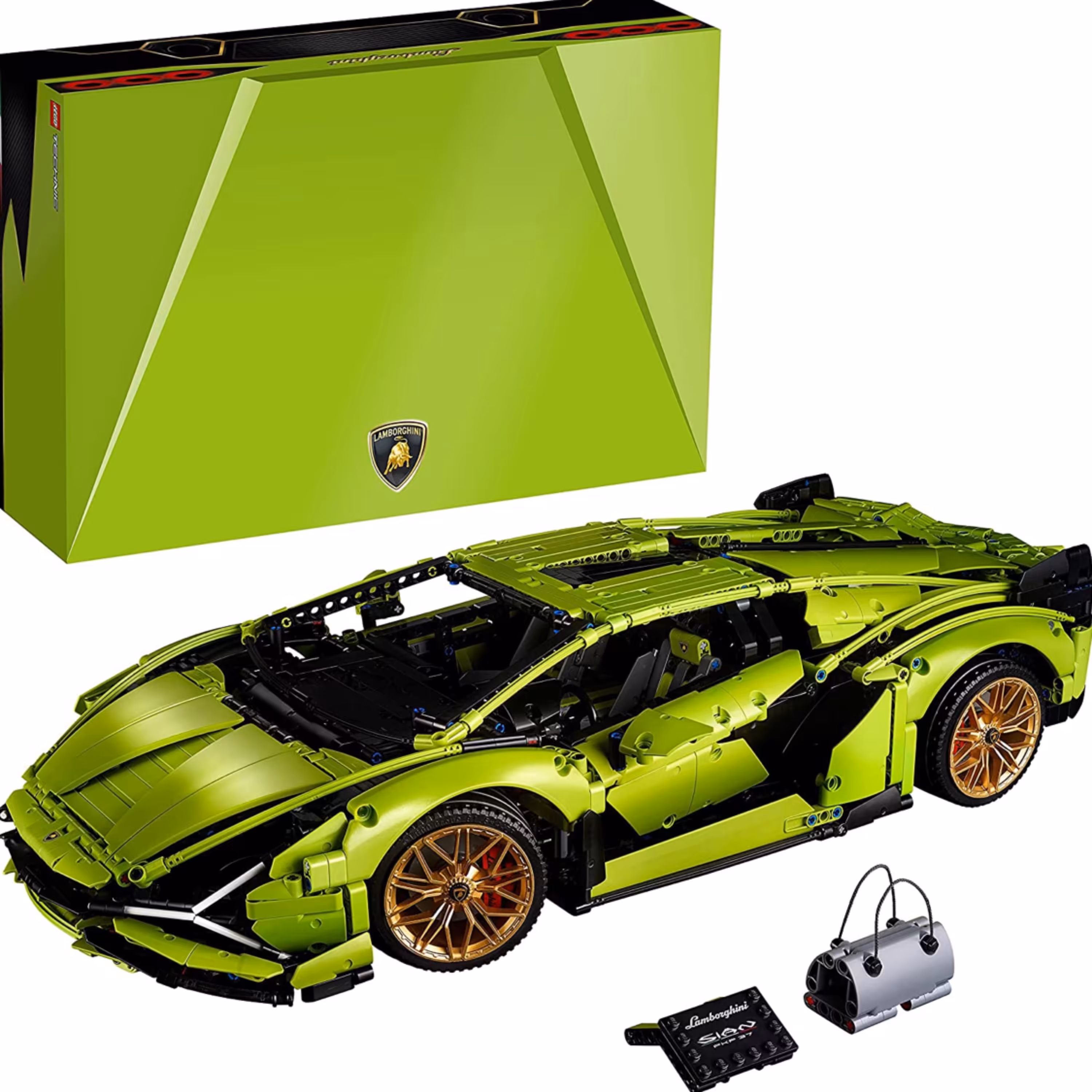 ساختنی لگو کلکسیونی سری تکنیک مدل واقعی  لامبورگینی با 3696 قطعه lamborghini
