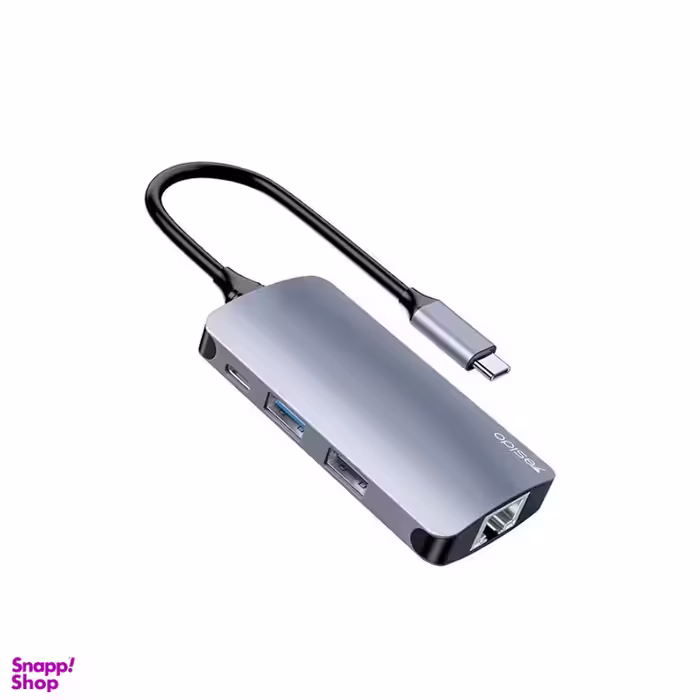هاب 6 پورت USB-C یسیدو مدل HB-15