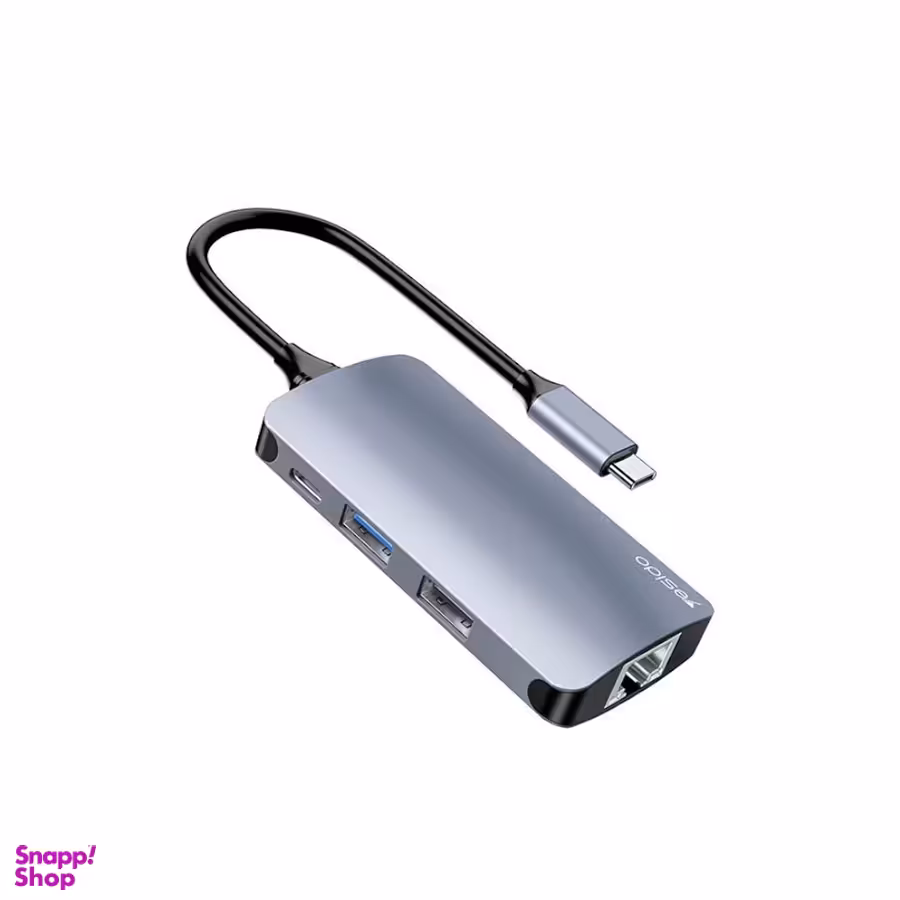 هاب 6 پورت USB-C یسیدو مدل HB-15