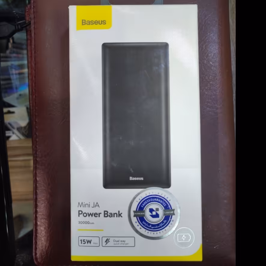 پاوربانک 30000 میلی آمپر 15w باسئوس با گارانتی شرکتی مدل Baseus Mini JA X30