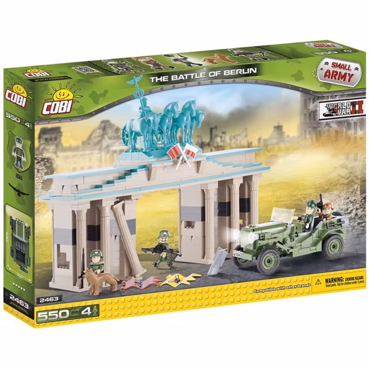 ساختنی کوبی مدل Battle of Berlin کد 2463