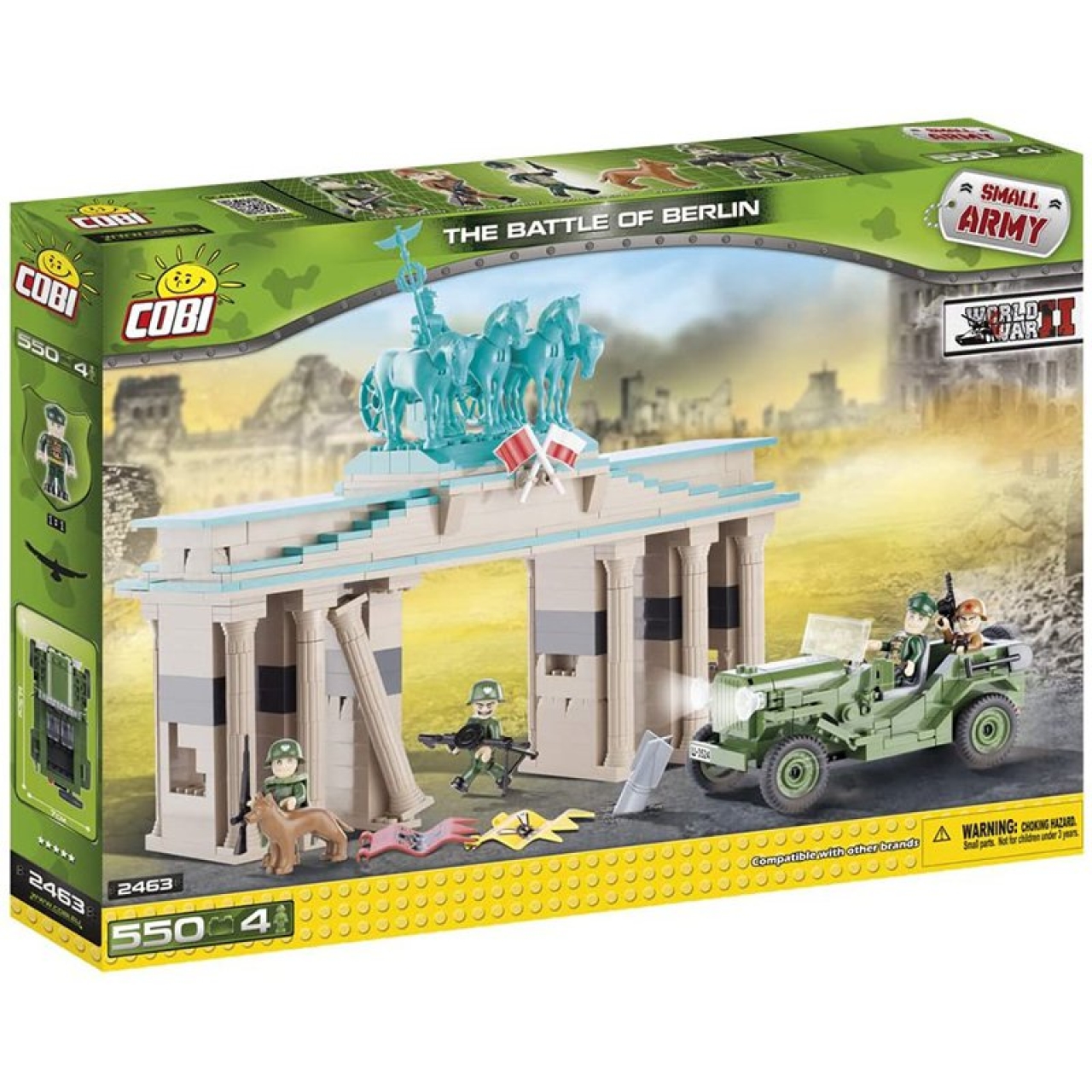 ساختنی کوبی مدل Battle of Berlin کد 2463