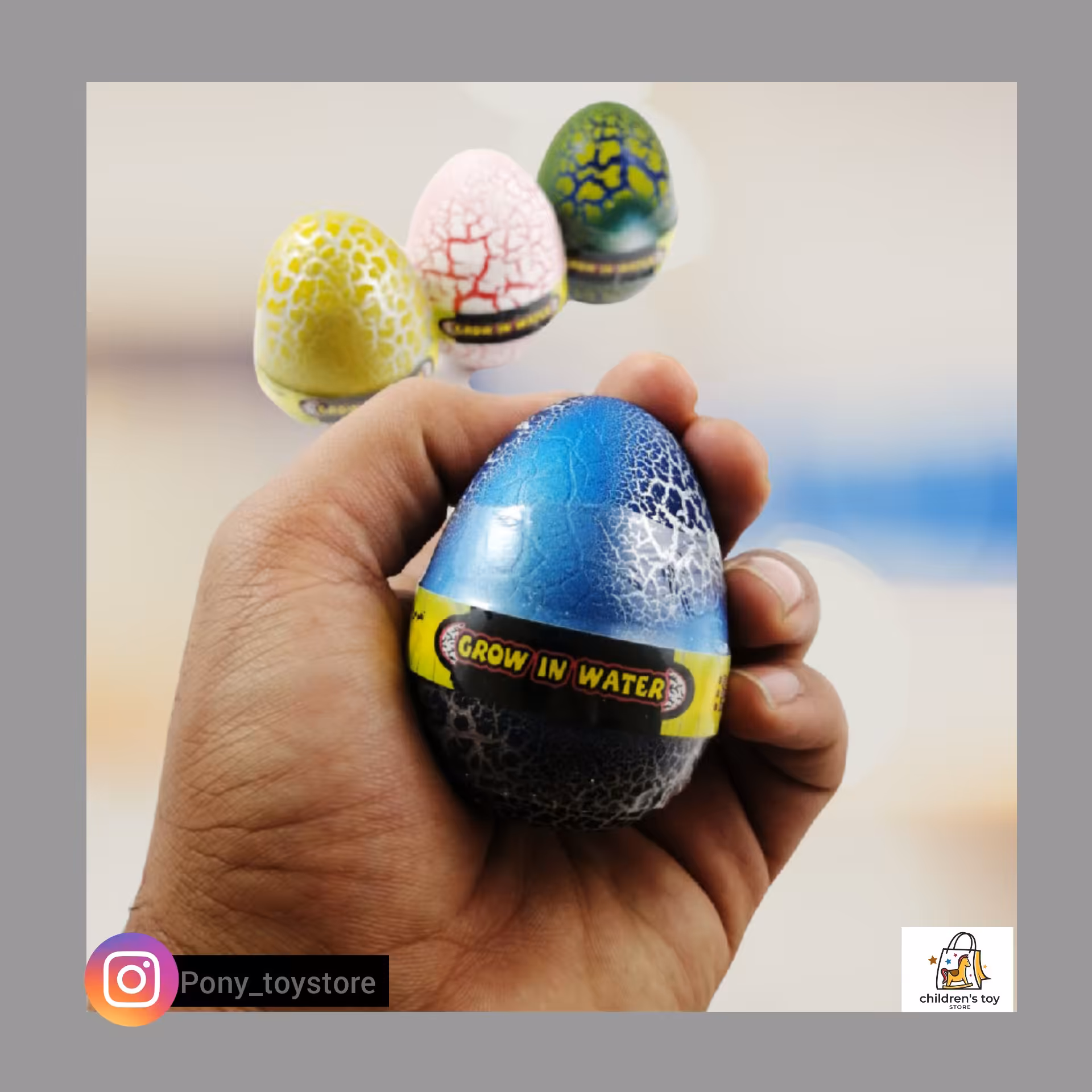 اسباب بازی شانسی مدل تخم دایناسور