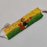 دستبند دوستی دستباف طرح شازده کوچولو و روباه ( آلفا فافی )