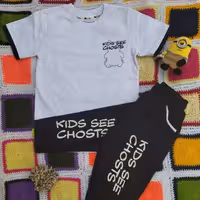 ست تیشرت شلوارک اسپرت رنگ سفید