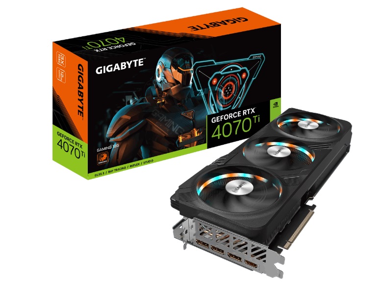 کارت گرافیک  گیگابایت مدل GeForce RTX­­™ 4070 Ti GAMING 12G با حافظه 12 گیگابایت