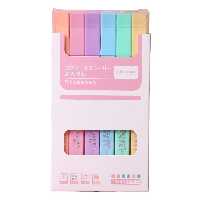 ماژیک علامت گذار ژیخوآ مدل پاستیلی بسته 6 عددی