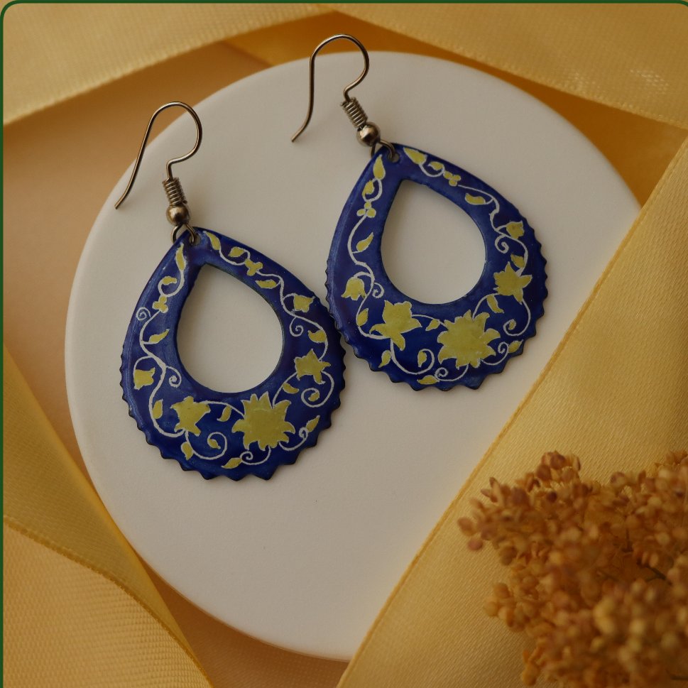 گوشواره میناکاری