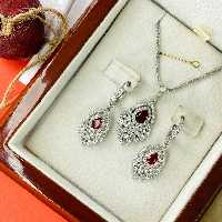 نیم ست نقره