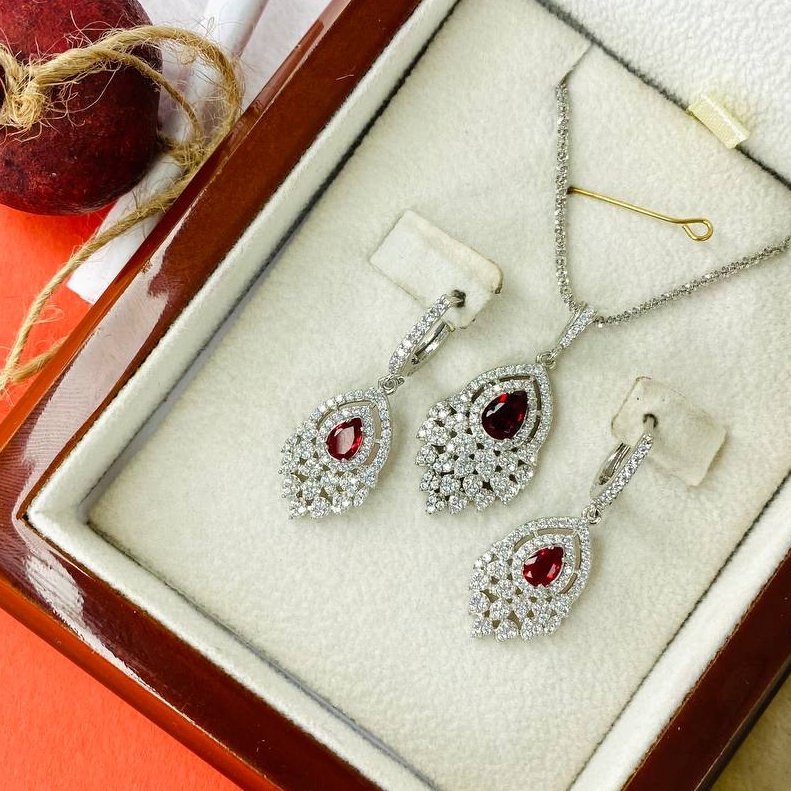 نیم ست نقره