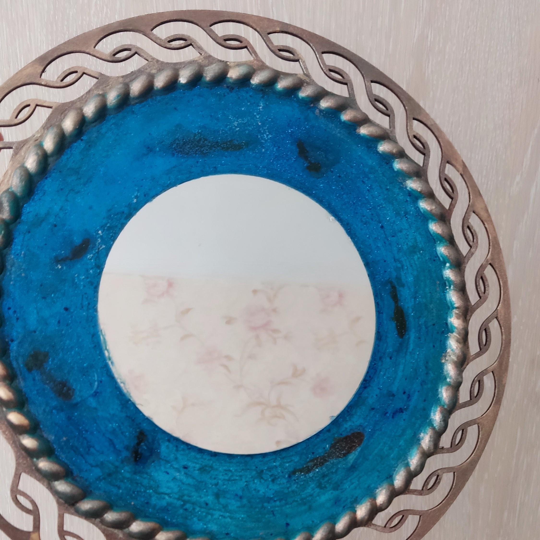 آینه حوض ماهی