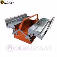 جعبه ابزار فلزی 2 طبقه 40  سانتی خانه دار مدل دیاموند diamond