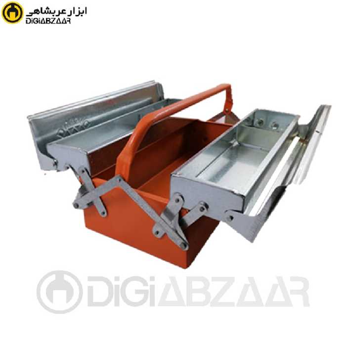 جعبه ابزار فلزی 2 طبقه 40  سانتی خانه دار مدل دیاموند diamond